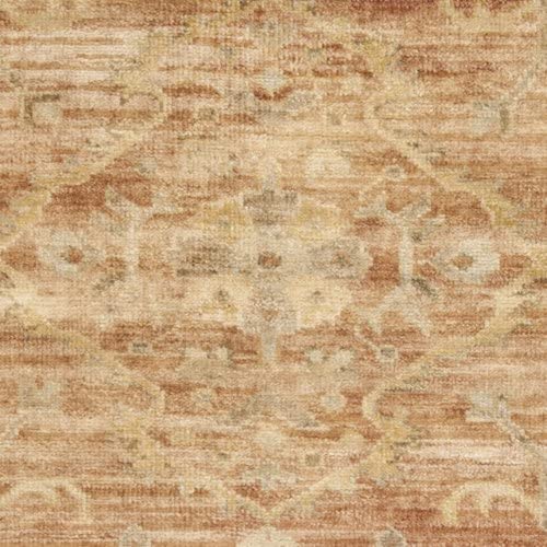 5&#39;6&quot; x 8&#39;6&quot; Rectangular Surya Area Rug HIL9009-5686 Fossil Color Hand Knotted in India &quot;Hillcrest Collection&quot; - The Finished Room