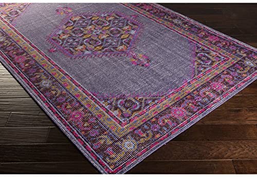 Surya Zahra ZHA-4001 Hand Knotted Classic Area Rug, 5.6 by 8.6-Feet - The Finished Room