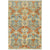 Surya Hand Knotted Casual Area Rug, 8-Feet, Teal/Rust/Gold/Olive/Lime - The Finished Room