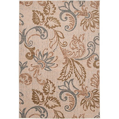 Surya Floral &amp; Paisley Runner Rug Rectangle 2&#39; x 7&#39;5&quot; - The Finished Room