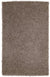 Surya Vivid Shag Hand Woven 100% Polyester Dark Taupe 2'6" x 4'2" Accent Rug - The Finished Room