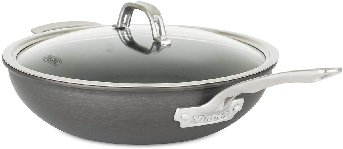 Viking Culinary 40051-0725 Hard Anodized Nonstick Chef&#39;s Pan, 12 Inch - The Finished Room