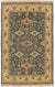 Surya Soumek Classic Hand Knotted 100% Semi-Worsted New Zealand Wool Peacock Green 9' x 12' Traditional Area Rug - The Finished Room