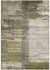 Albertha Gray, Olive Green and White Modern Area Rug 2'2" x 3' - The Finished Room