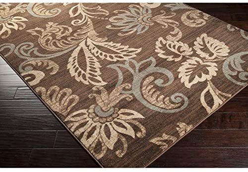 Deacon Coffee Bean Transitional Area Rug 2&#39; x 3&#39;3 - The Finished Room