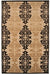 Artistic Weavers Portera PRT-1020 Classic Machine Made 100% Olefin Brown Sugar 8'8" x 12' Paisleys and Damasks Area Rug - The Finished Room