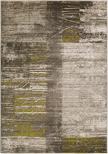 Surya Contemporary Rectangle Area Rug 2&#39;2&quot;x3&#39; Grey-Green Jax Collection - The Finished Room