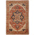 Surya ZEU-7805 Zeus Classic Area Rug, 8-Feet Round, Brick Red - The Finished Room