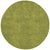 Surya Aros AROS-6 Shag Hand Woven 100% New Zealand Felted Wool Moss 10' Round Area Rug - The Finished Room