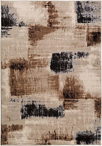 Surya Contemporary Rectangle Area Rug 2&#39;2&quot;x3&#39; Neutral Nova Collection - The Finished Room