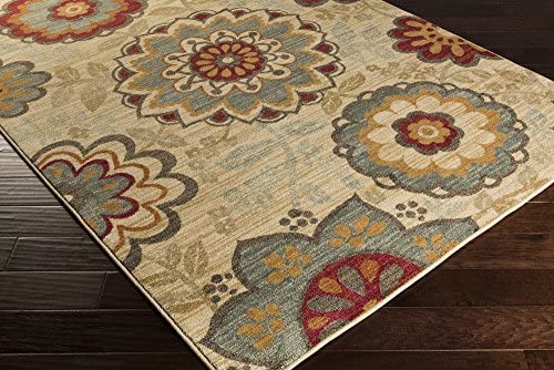 Surya 7'10" x 9'10" Arabesque Area Rug ABS-3015 - The Finished Room