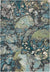 Surya Transitional Rectangle Area Rug 5'2"x7'6" Teal Aberdine Collection - The Finished Room