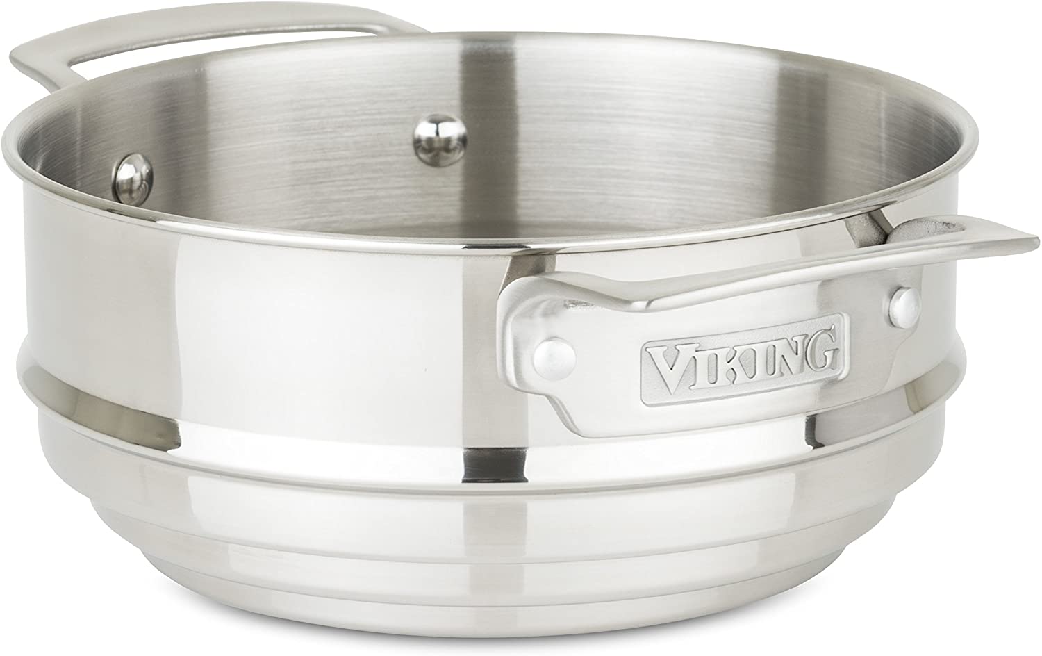 Viking Culinary 40051-6908 Stainless Steel Universal Steamer Insert, 8 - The Finished Room