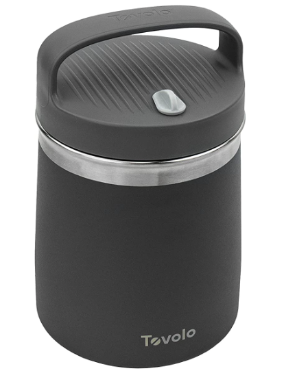 Tovolo Stainless Steel Traveler (Mint/White) - 2 Quart Insulated, Vacuum-Insulated, Reusable, BPA-Free Container for Homemade Ice Cream, Freezer Food, &amp; Hot Food